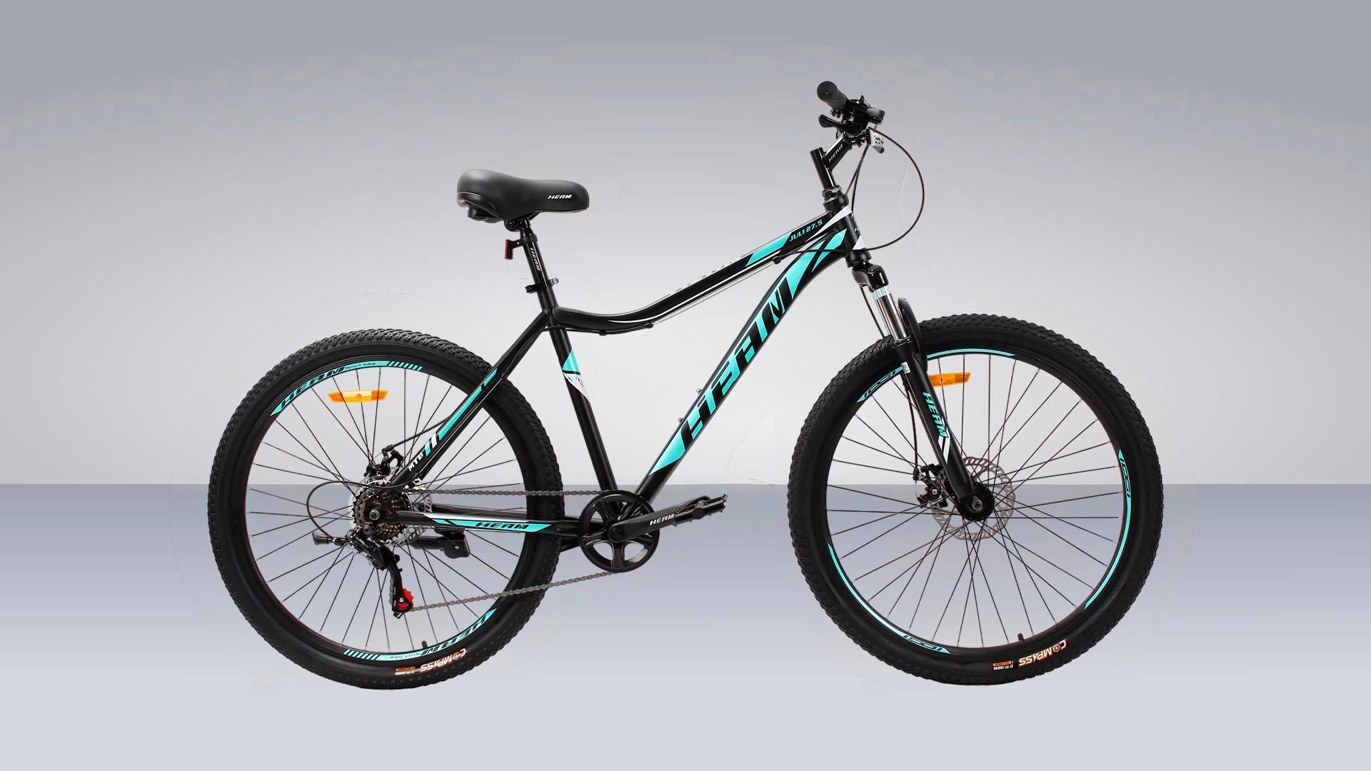 Велосипед HEAM JULI 27.5 Рама сталь, Прямая посадка, Широкое седло, Shimano